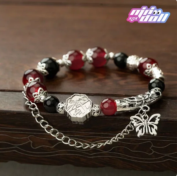 

Anime Heaven Official's Blessing Hua Cheng Xie Lian Bracelet Unisex Hand Chain Pendant Bracelets Accessories Cosplay Props