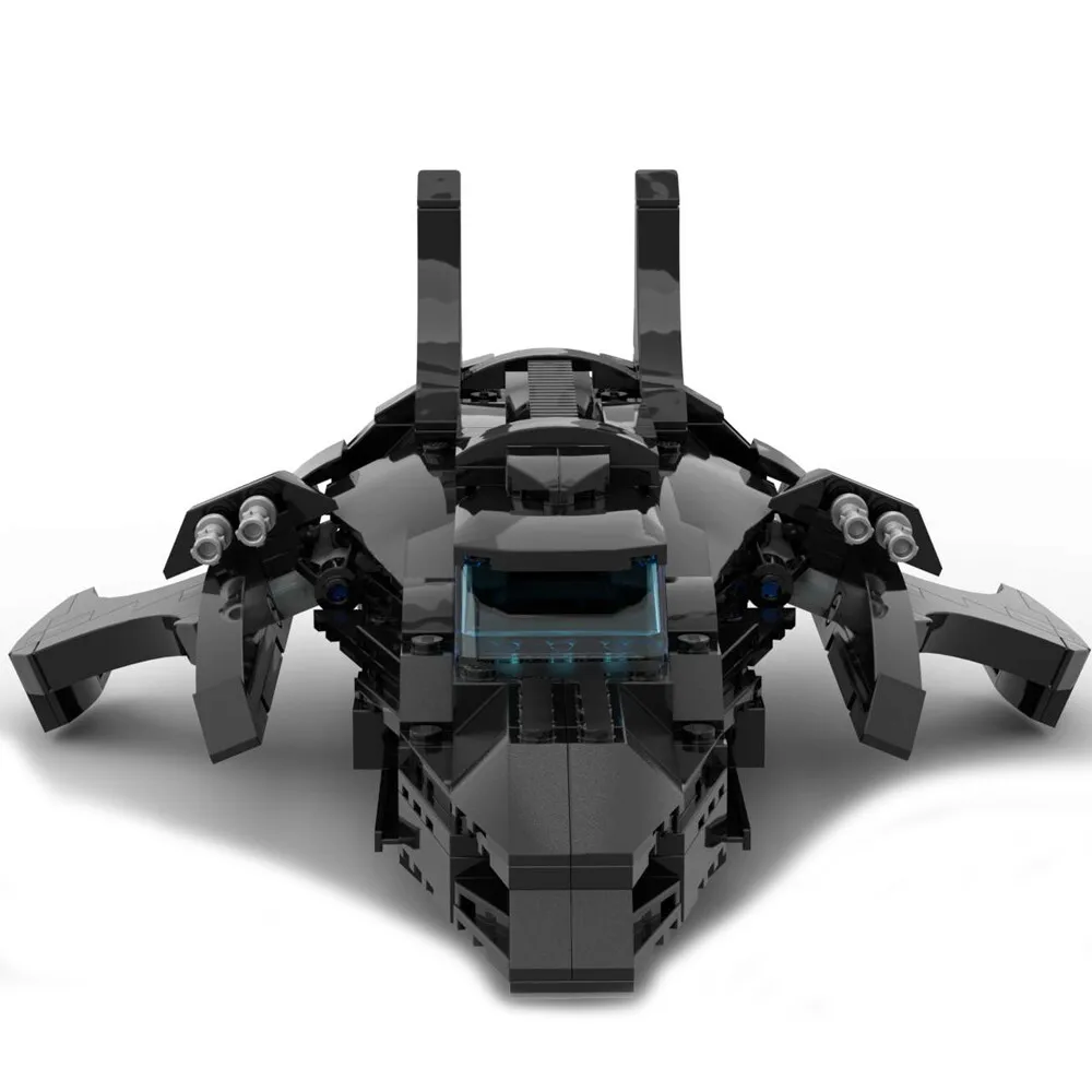 

MOC-38420 Black Ship Model from Movie Building Toys Set for Collection 288 Parts