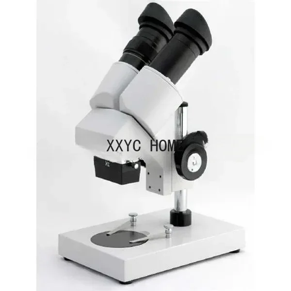 

For 20X Subminiature Fixed Lens Stereoscopic Microscope with Reverse Tilt Head and Metal Column Bracket