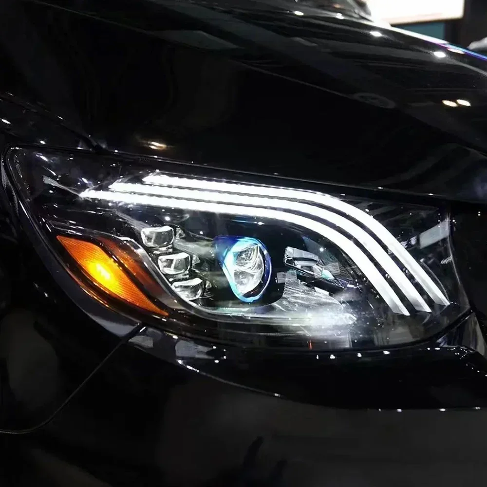 

Car Front Lamps For Sprinter 2018-2023 W907 LED Auto Headlight Assembly Upgrade Maybach Dynamic Meteor Shower Design Accessories
