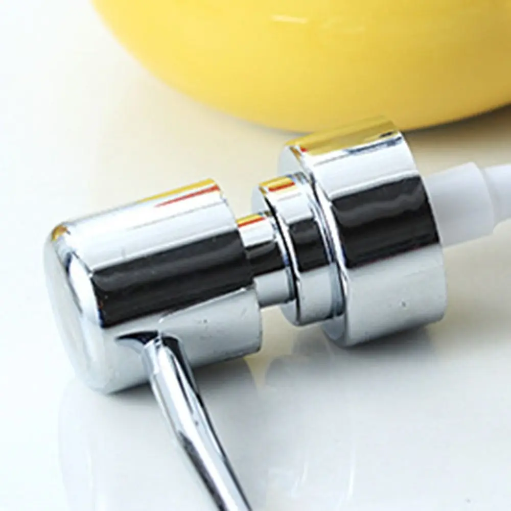 펌프 병 450/270ml 비누 디스펜서 만화 오리 노란색 로션 보관 용기 세라믹 리필 가능 샴푸 병 샴푸