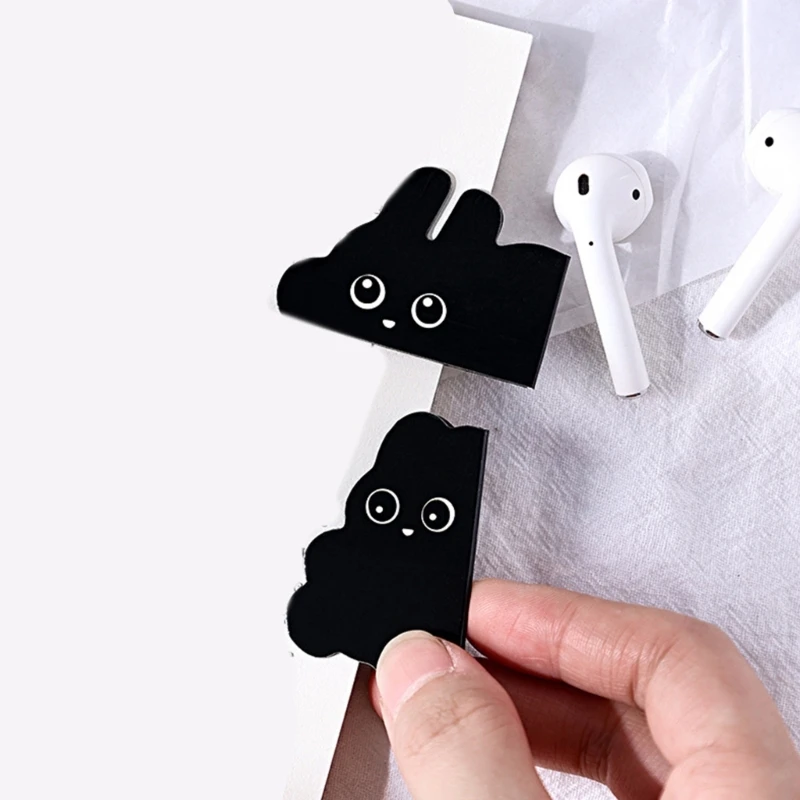 6pcs Animal Bookmarks Page Marker Clip for Teacher Book Lover Student 601E