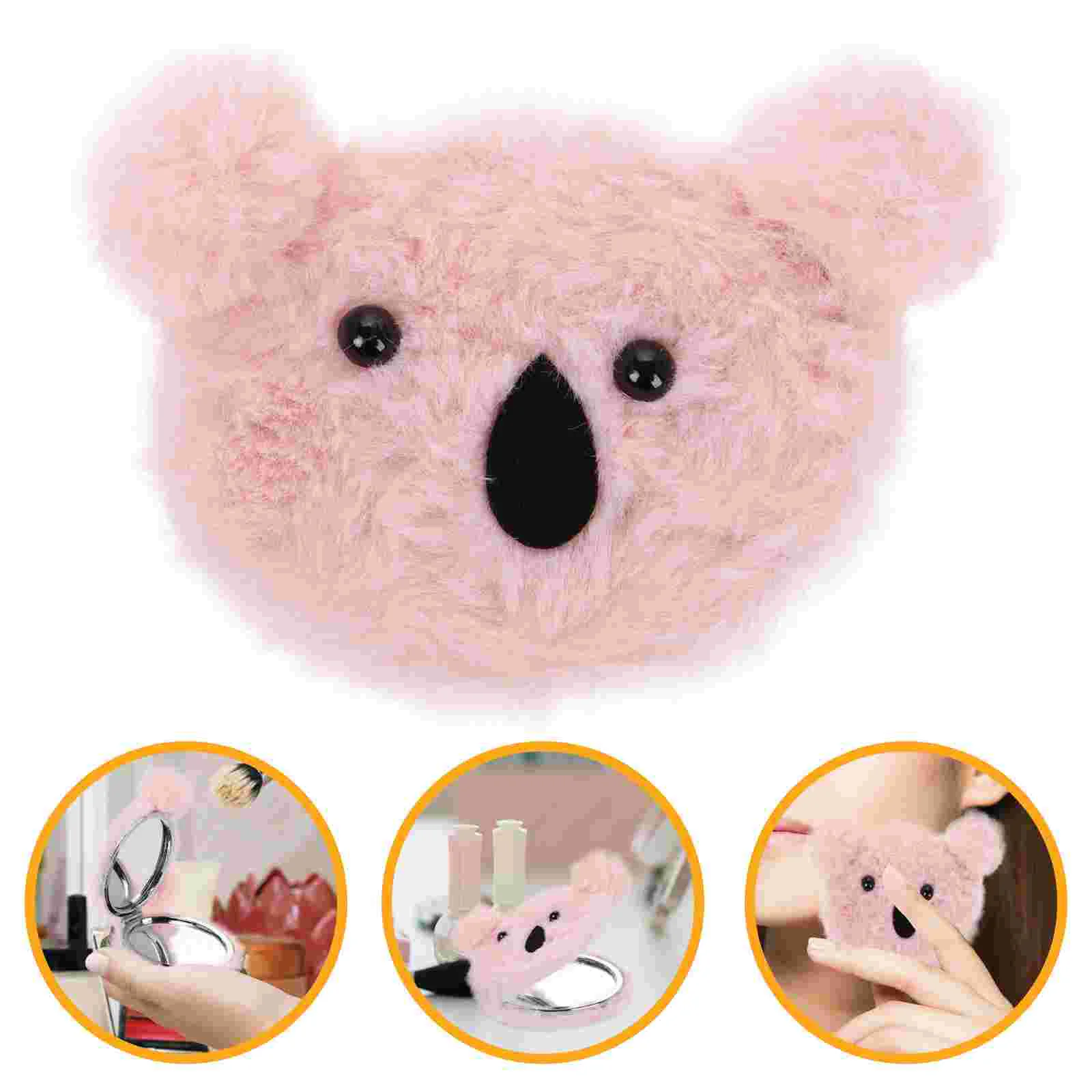 Portable Small Mirror Make up Mirrors Mini Purse Essentials Travel Aluminum