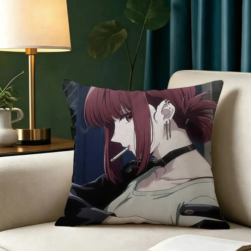 Yamada Smoking Behind the Supermarket with You Square Double-Sided printed Pillow Case Bedroom Bedside Pillow Sofa Cushion Cover