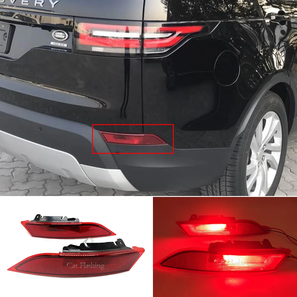 Car Rear Bumper Fog Lamp For Land Rover Discovery 5 L462 LR5 2017 2018 2019 2020 Reflector Warning rear Lights