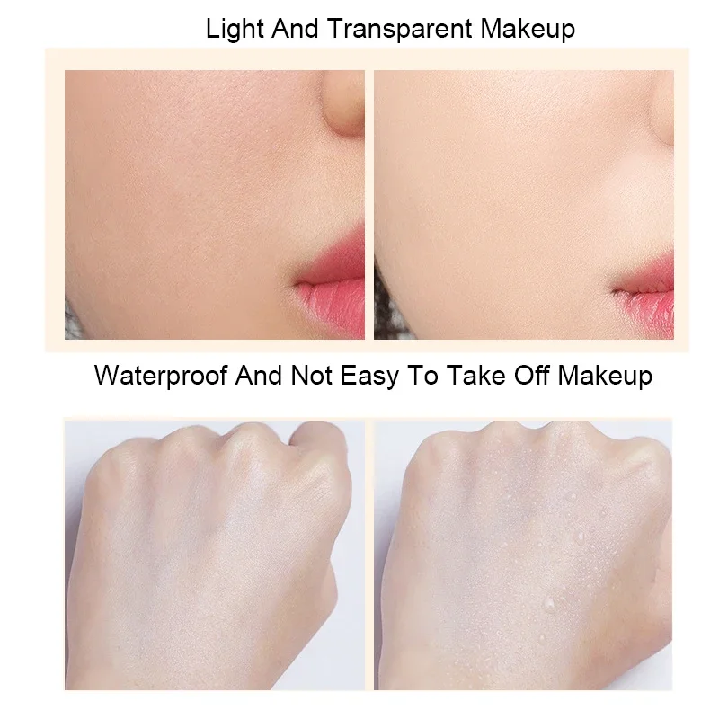 Women Concealer Mushroom Head Air Cushion BB Cream Brighten Foundation Natural Moisturizing Whitening Base Face Makeup Cosmetics