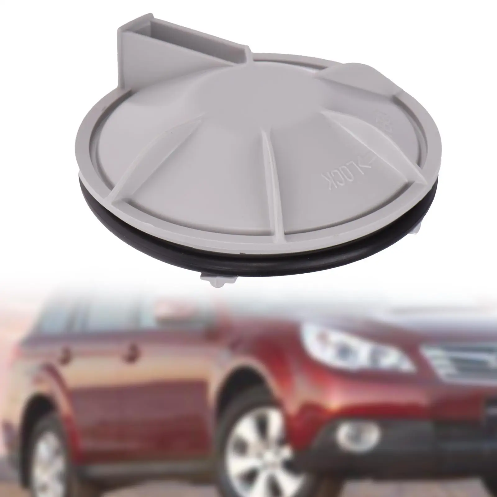 الجبهة العلوي المصباح الكهربي غطاء الغبار سهلة التركيب لوازم المركبات مجموعة مستديرة استبدال لسوبارو 84953aj000 #4