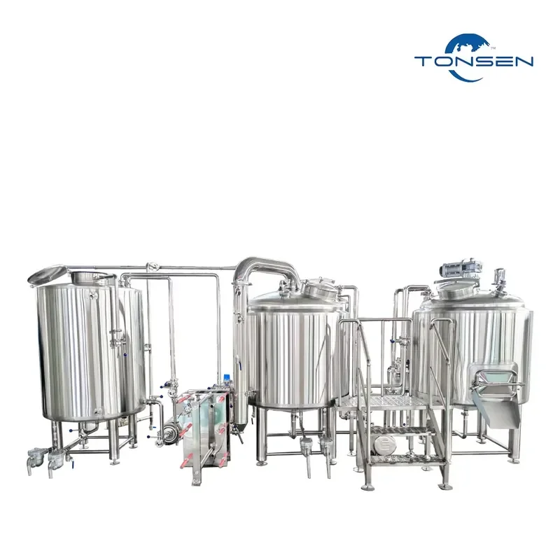 2026 CE 500l Stainless Steel Fermentation Beer Brewery Equipment Micro Brewing Machine Turnkey Project
