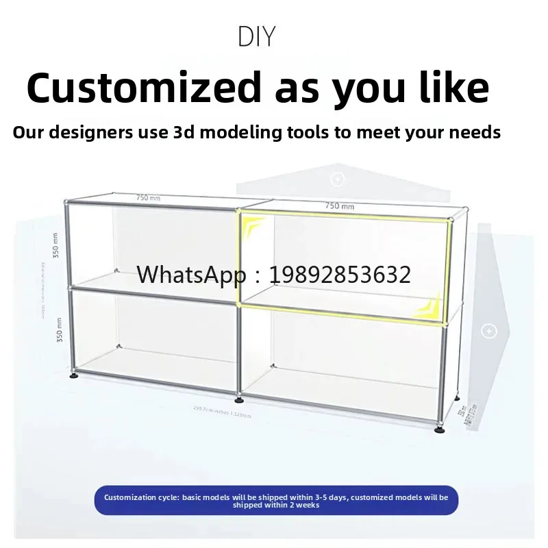 

A1 Modular Cinet TV Miscellaneous Storage Cinet Nordic Sideboard Five-Drawer Storage Cinet