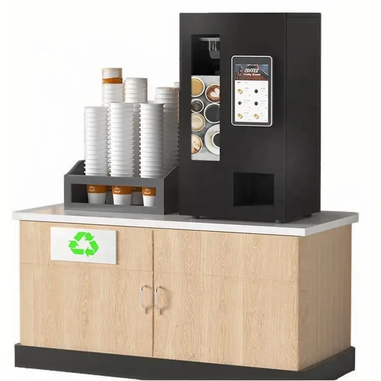 

Operated Auto Cup Coffee Vending Automatic Coffee Machine