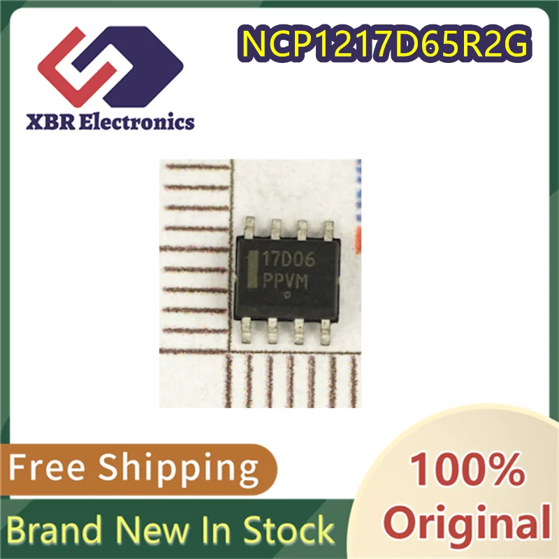 (10/50 pieces) NCP1217D65R2G NCP1217D 17D06 SOP8 switch controller IC original authentic brand new spot