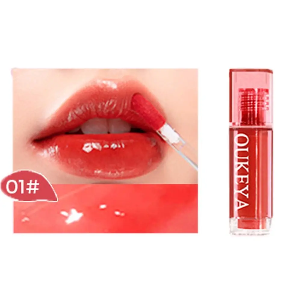 

Fashion Waterproof Liquid Lipstick Makeup Long Lasting Mirror Lip Gloss Silky Lip Tint Cosmetics Gift
