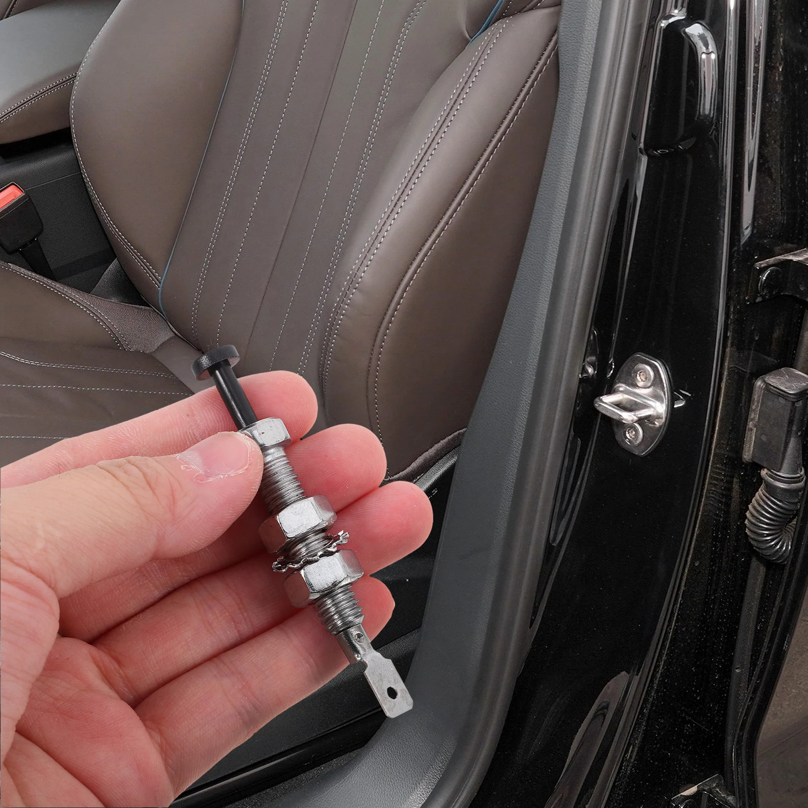 

Adjustable Brightness Light Replacement Plug-In Sensor Universal Compatibility Automotive Door Latch Switch Button Easy Install