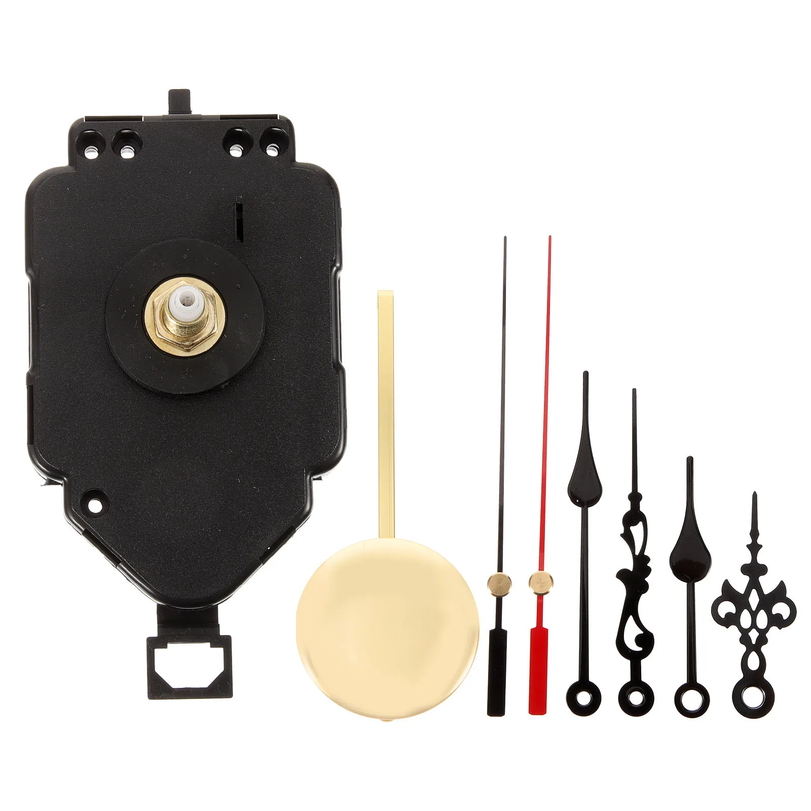 

1 Set Movement Kit Quartz Pendulum Mechanism Replacement For Wall Repair Diy Mute Motor Part Durable Clock Mechanism Set Wall