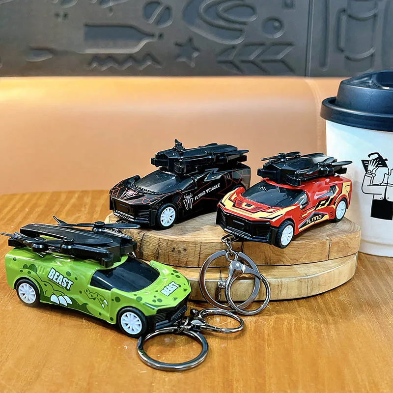 

Креативная новая популярность, низковоздушная летающая модель автомобиля, брелок, подвеска, забавная студенческая игрушка, имитация новой энергии, летающий автомобиль, игрушки