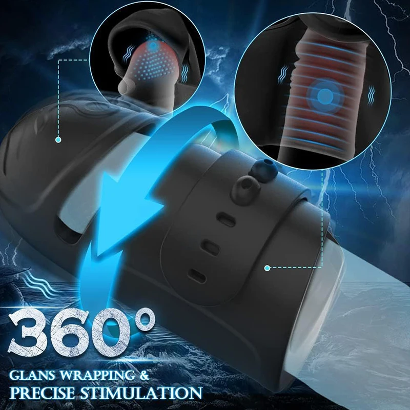 هزاز للرجال حشفة القضيب تأخير المدرب 10 الاهتزاز مدلك قوي ذكر معدات الاستمتاع واللعب الجنسي لآلة الجنس الكبار