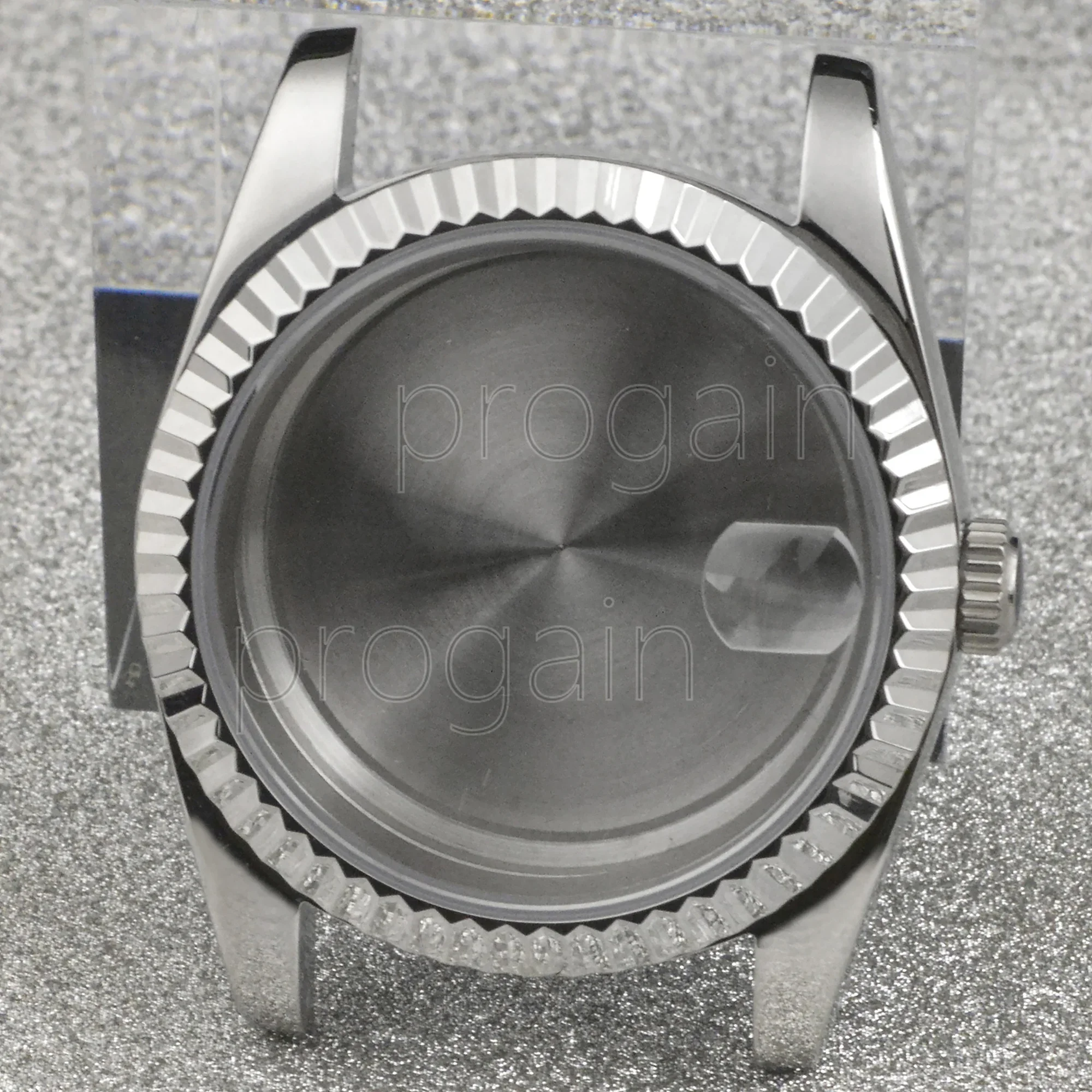 

Stainless Steel watchCase 10ATM Waterproof Sapphire Glass For Datejust NH35 NH36 Movement 28.5mm Dial 20mm Strap Width mod parts