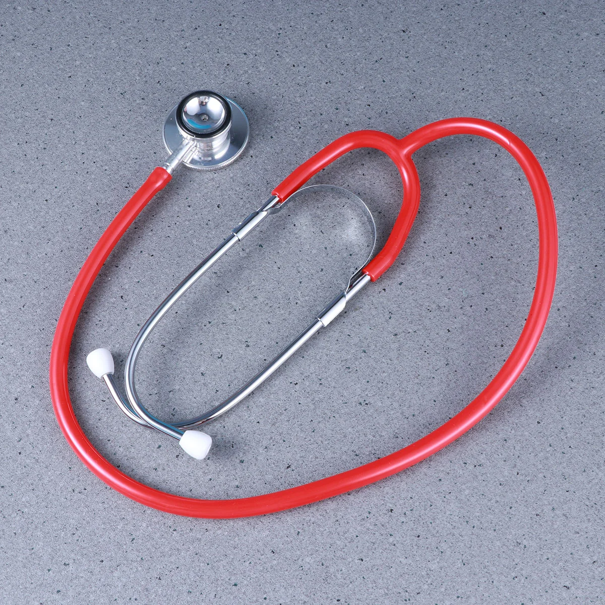 Stethoscope for Nurse Medical Double Sided Dual Head Tool Portable Red Double-sided