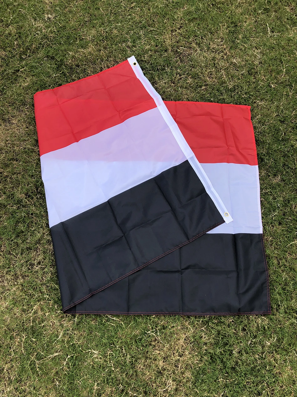 SKY FLAG Bandera Yemen Poliéster Doble Cara Resistente al Viento - imagen 4