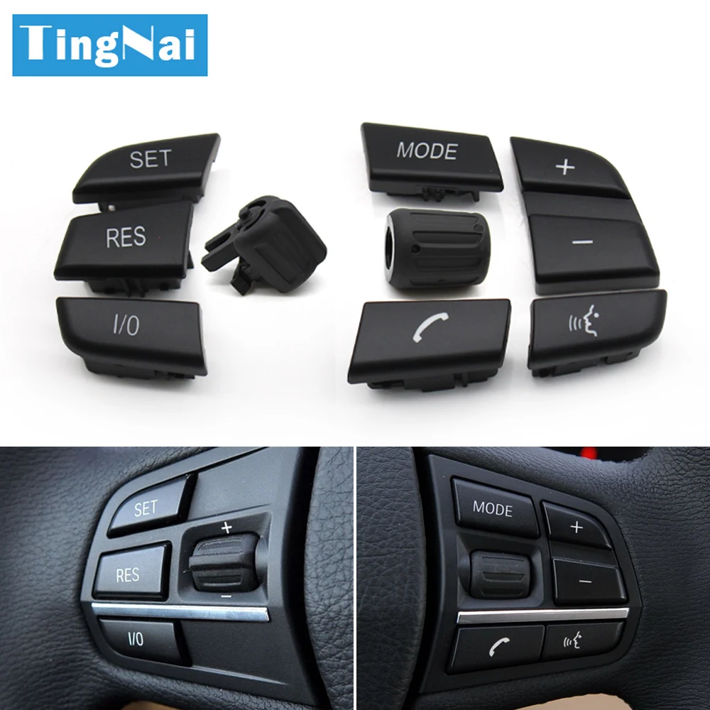 Car Multifunction Steering Wheel Button Control Switch Keys For BMW 5 7 Series F10 F11 F01 F02 F04