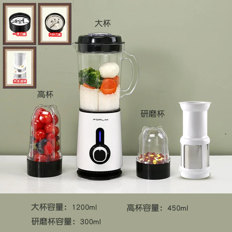 Mini Multifunctional Blender – Household Juicer, Food Processor, Smoothie Maker, Small High-Speed Mixer