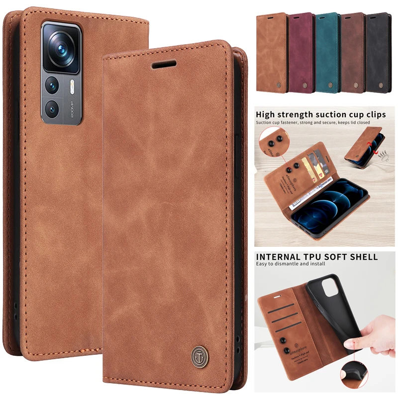 

Wallet Flip Case on For Xiaomi 13T 12T 11T Pro Mi 11 Lite 5G NE 13TPro Mi13T Cover Cases Magnetic Leather Phone Protective Bags