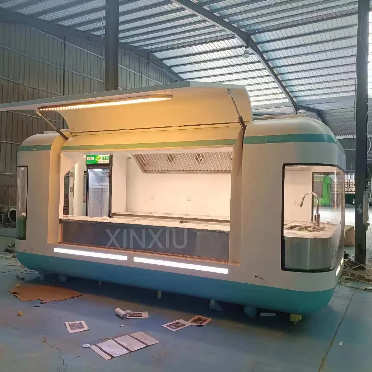 Customized Export To Israel Container Stores Vending Kiosks Fast Food Restaurants Mobile Home Convenience Stores Coffee Shops