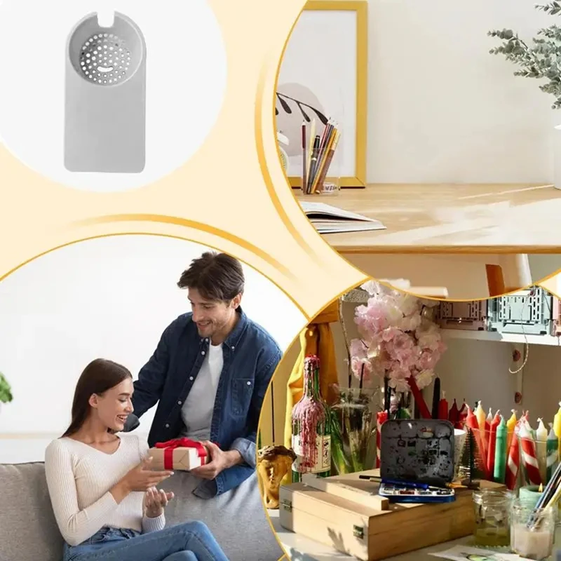 Держатель для стакана с защитой от протекания, настольный боковой держатель для стакана для воды, для рабочего стола, для дома и компьютера