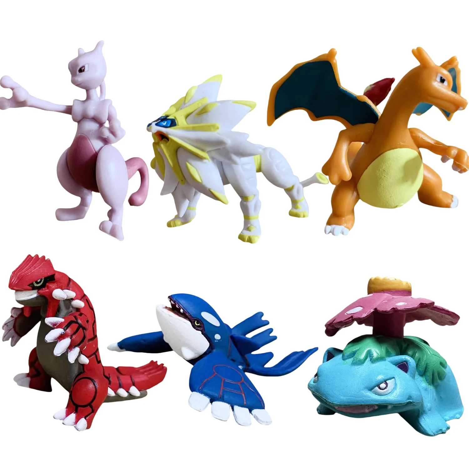 Modelo de anime de Pokémon hecho a mano, bestia Kapi, bestia divina, dragón de fuego, Chaomeng, modelo de personaje de dibujos animados de fantasía