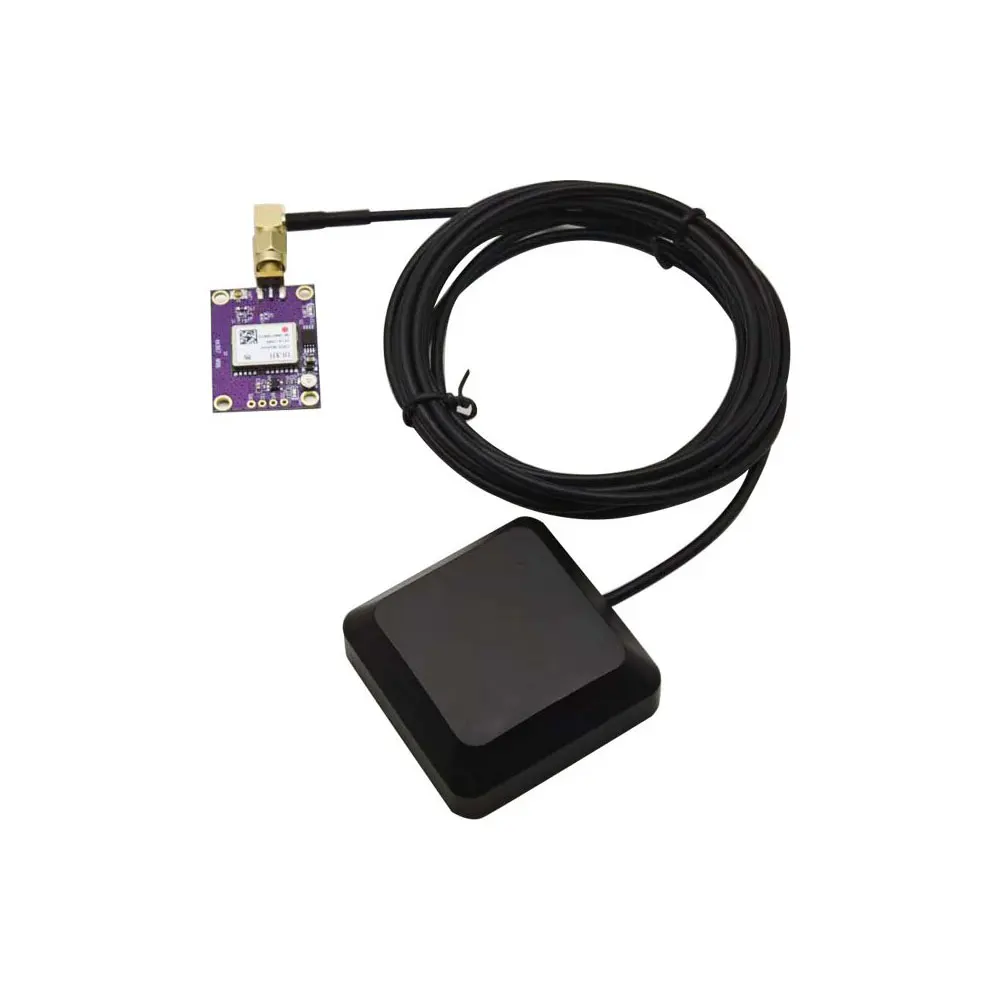 GNSS Antenna & RTK Module Kit GPS/BeiDou/Galileo Multi-Band cm Accuracy SMA Elbow Connector