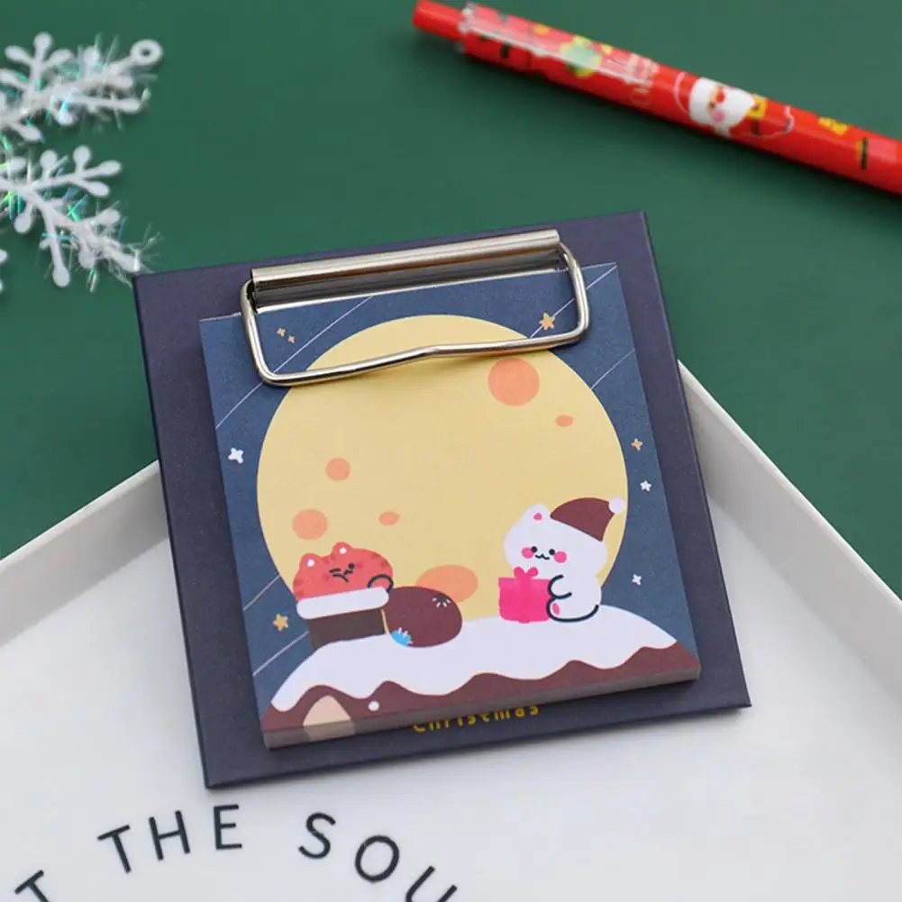 Registrazione materiale scolastico Cartoon Christmas N Times Post Note Pad per la scuola