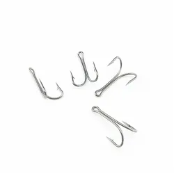 5 or10pcs/Lot Double Fishing Hook Carbon Steel Durable Use Fly Tying Long High Fish Hook For Soft Lure Jig Bass Accessories