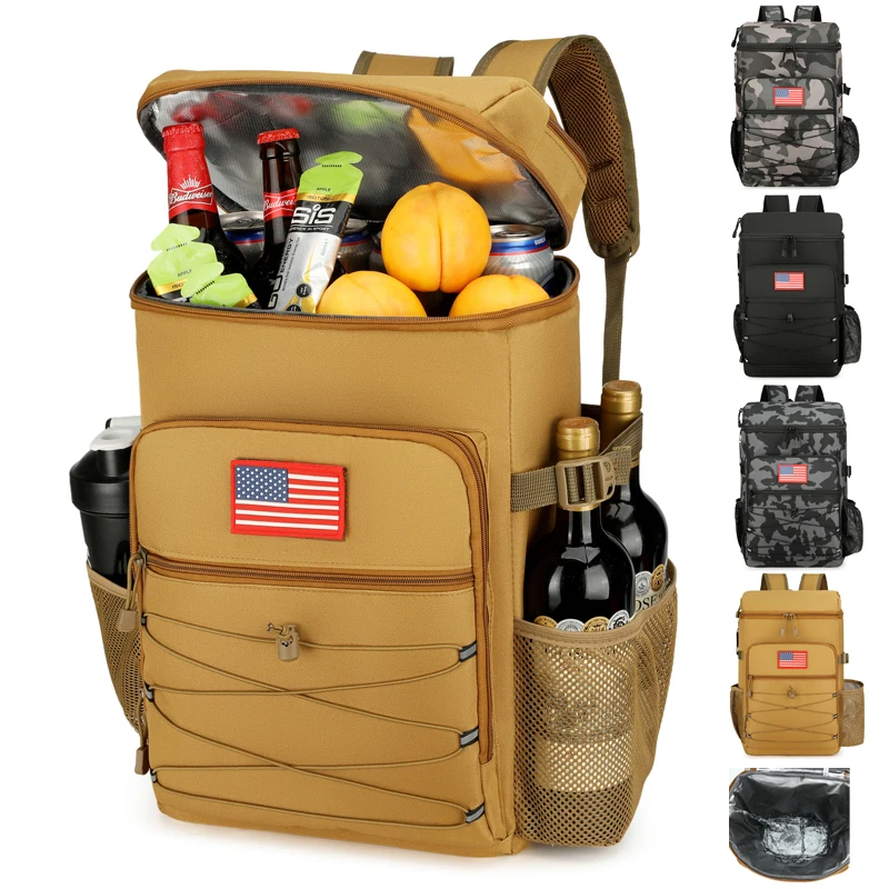 Toposhine 25L タクティカルバックパック アウトドアバッグ EDC フィットネスバックパック レディース/メンズ ハイキング サバイバルバックパック メンズ デュアルカップホルダー ジム