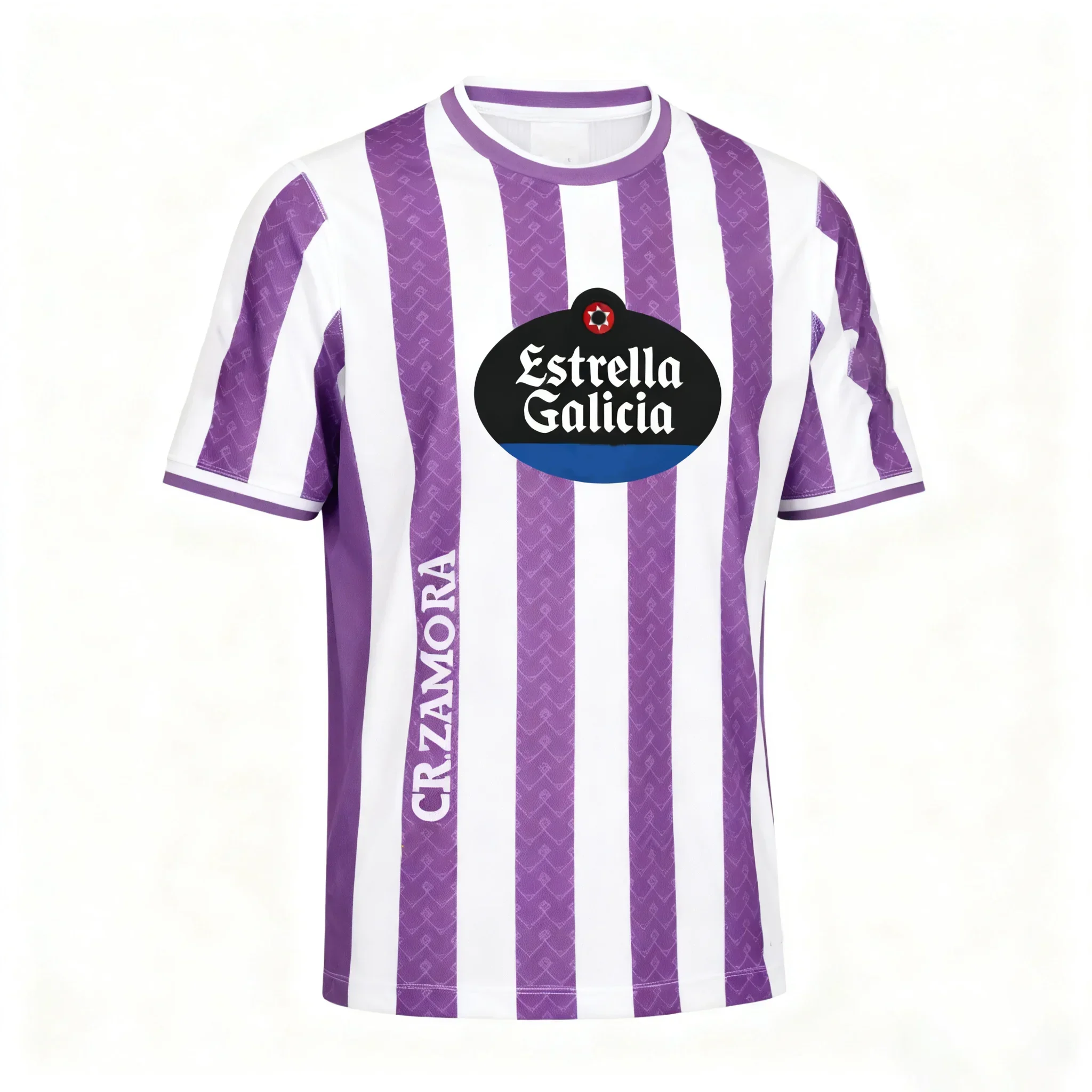 Valladolid Real football T-shirts with 3D print for home and outdoors, breathable short-sleeve sweatshirt, sports T-shirt for ou