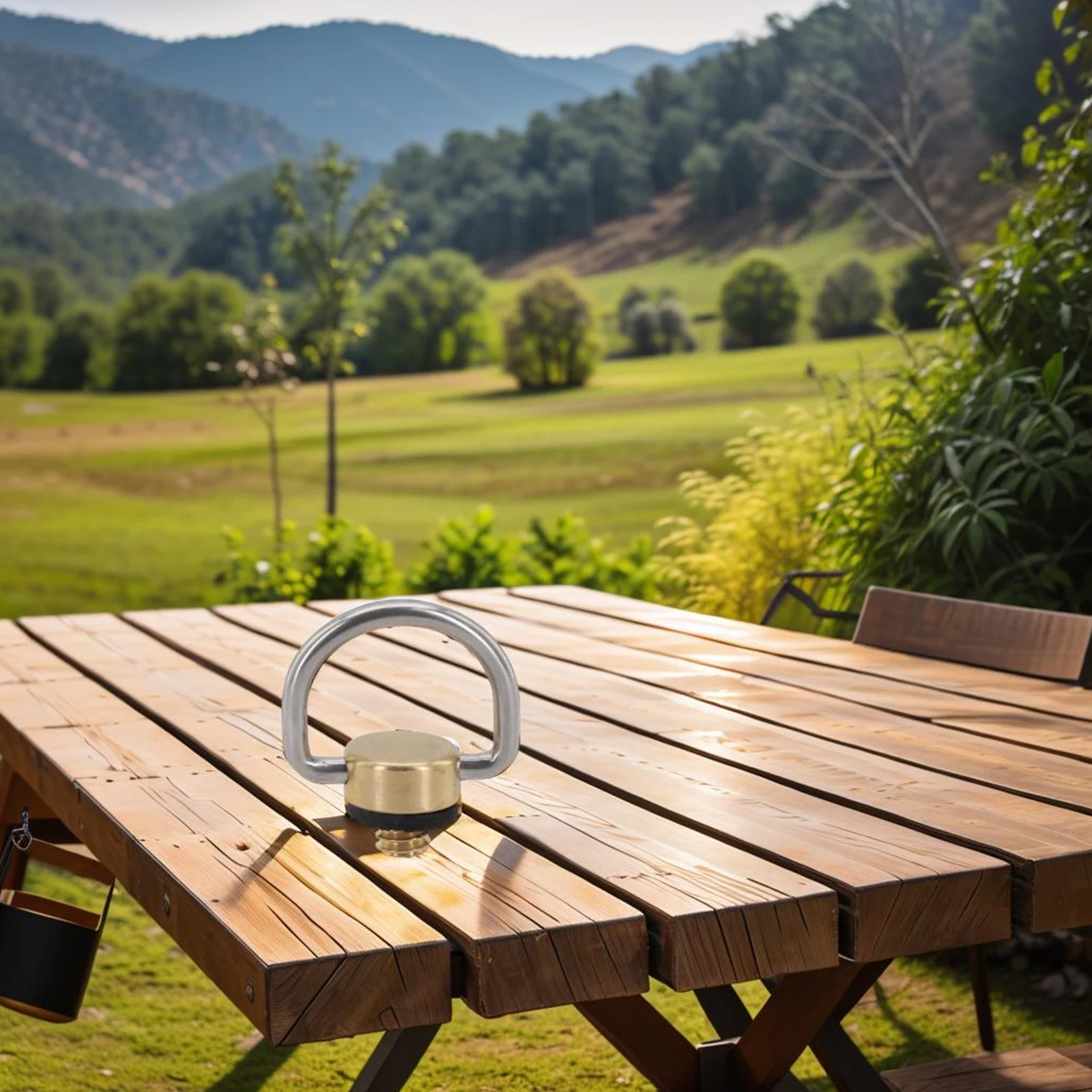 

Крючок для кемпингового фонаря с резьбой 1/4, подвеска с резиновой прокладкой, нержавеющая сталь, защита от износа