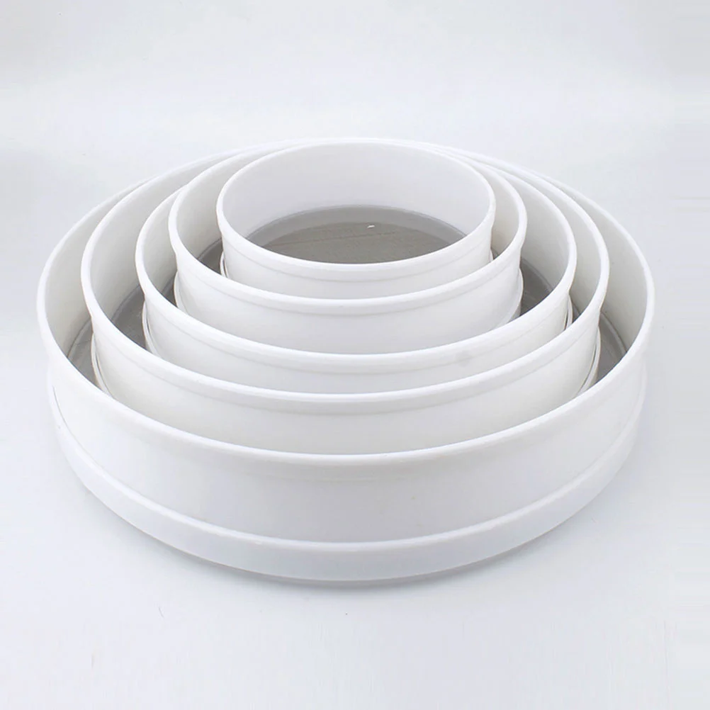 

3pcs Flour Sifter Mesh Sieve Baking Supply Kitchen Strainer Powder Sugar Dusting Filter For Rice Flour Cocoa Cake