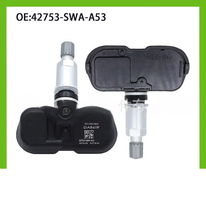 

42753SWAA53 PMV-107M 1/4pcs tpms Tire Pressure Sensor For Honda CRV 2007-2011 Accord 2008-2012 Fit 2008