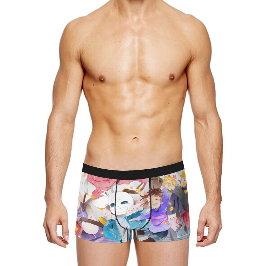 Undertale Men Underpants Man Breathable  Boxer Shorts Men's Panties Underwear Gift