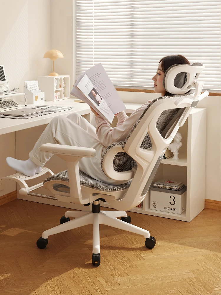 

Ergonomic chair Computer chair Reclining chair Women's waist support Home nap Study comfortable sedentary waist support