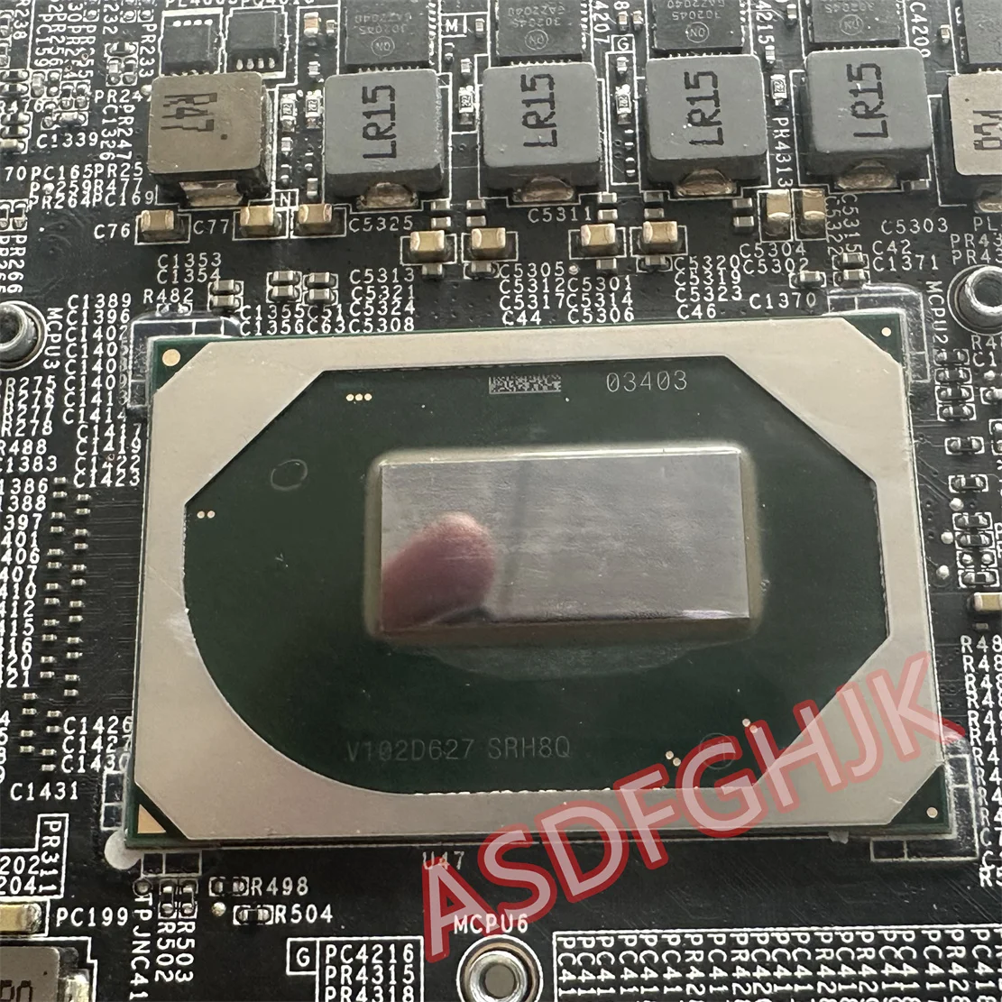 Original for MSI GP75 GL75 GL65 GP65 LEOPARD 10SFSK MS-17E7 MS-17E71 motherboard with i7-10750h and gtx1660mti  test ok