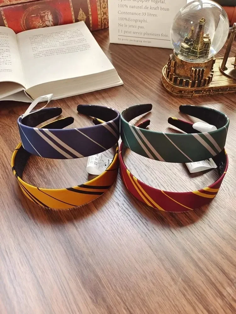 Harries Potter Headband Hogwarts Headband Cosplay Decoration Jewelry Accessories Kawaii Hair Rope Accessories Gift for Friends