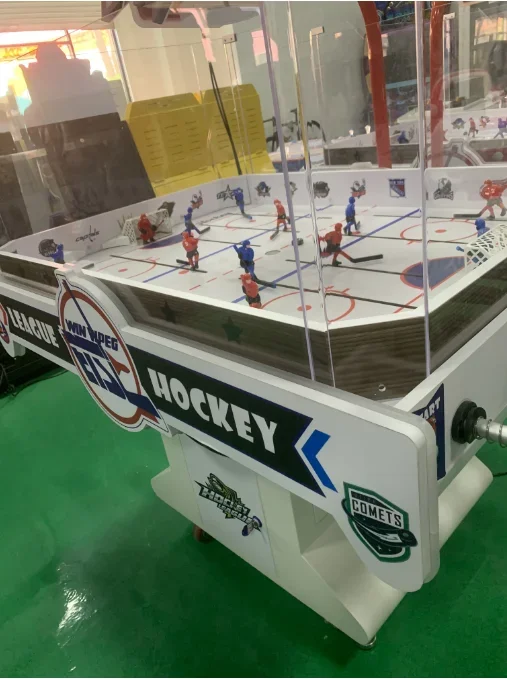 2025 Hot Sale HuiXing Guangzhou for Game Machine Ice League Hockey Interactive Steering Wheel Gaming Wood Hardware