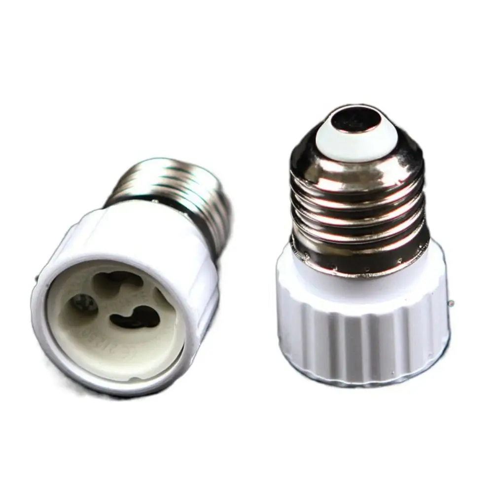 

E27 Male to E14 B22 GU10 E40 Female Lamp Holder Converter Heat-resistant Durable Socket Adapter Multiple Models