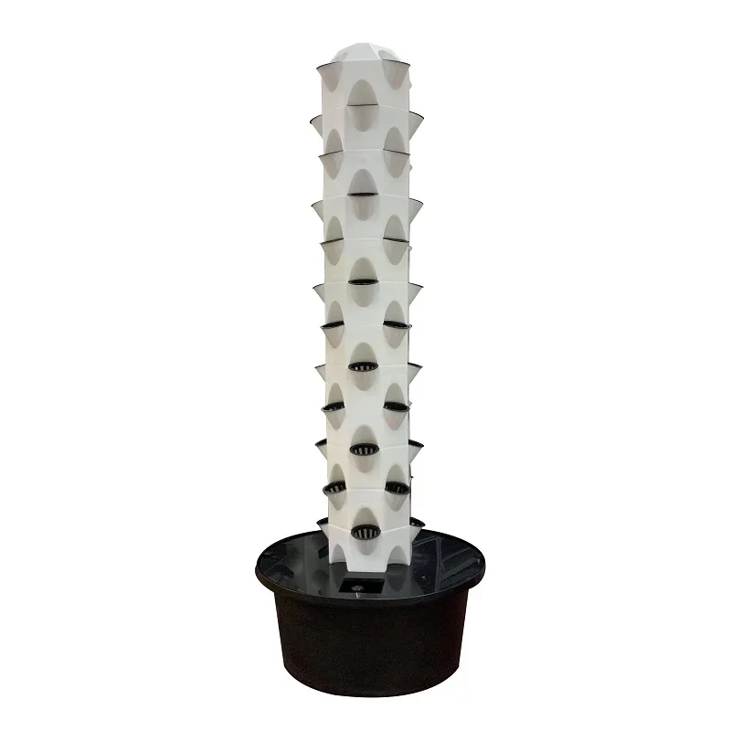 Strona główna Hydroponika Farma Ogród Aeroponic Tower Systems Kryty płatki kwiatów System uprawy hydroponiki