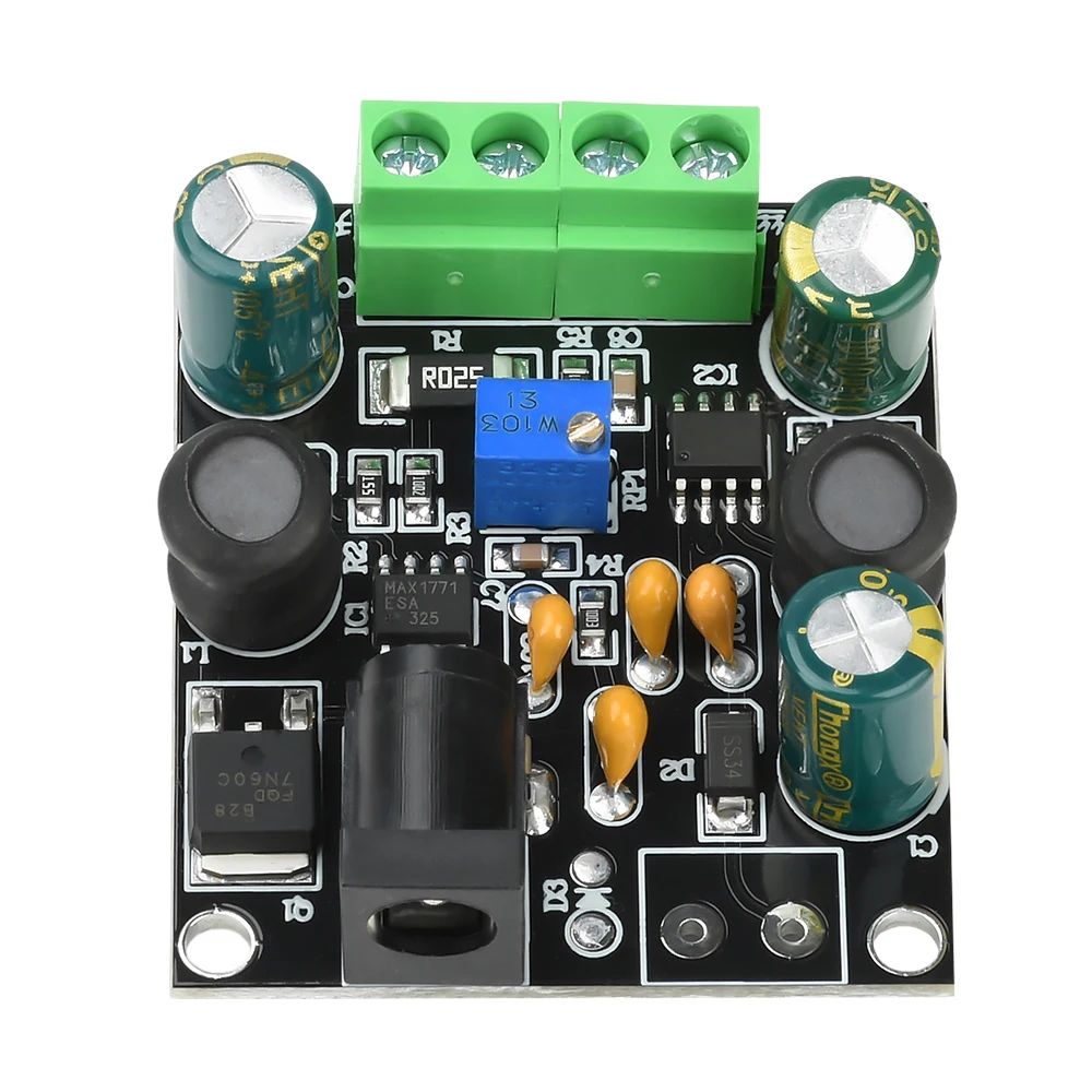 DC-DC 9-12V bis 150-280V Einstellbares Boost-Modul 6E1 6E2 6E5 Glow Tube Boost-Leistungsmodul DC 5,5 * 2,1 Schnittstelle DC 6,3V/1500ma