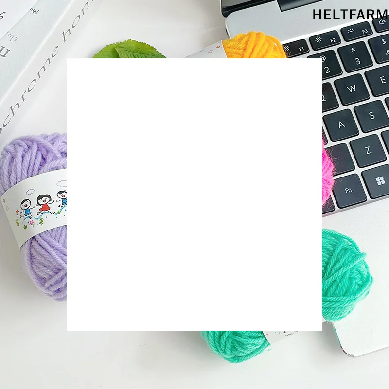 

12Pcs Soft Warm DIY Cotton Wool Threads Soft Yarn Fine Quality Hand-Knitting Thread For Handmade Knitting Crochet Yarn