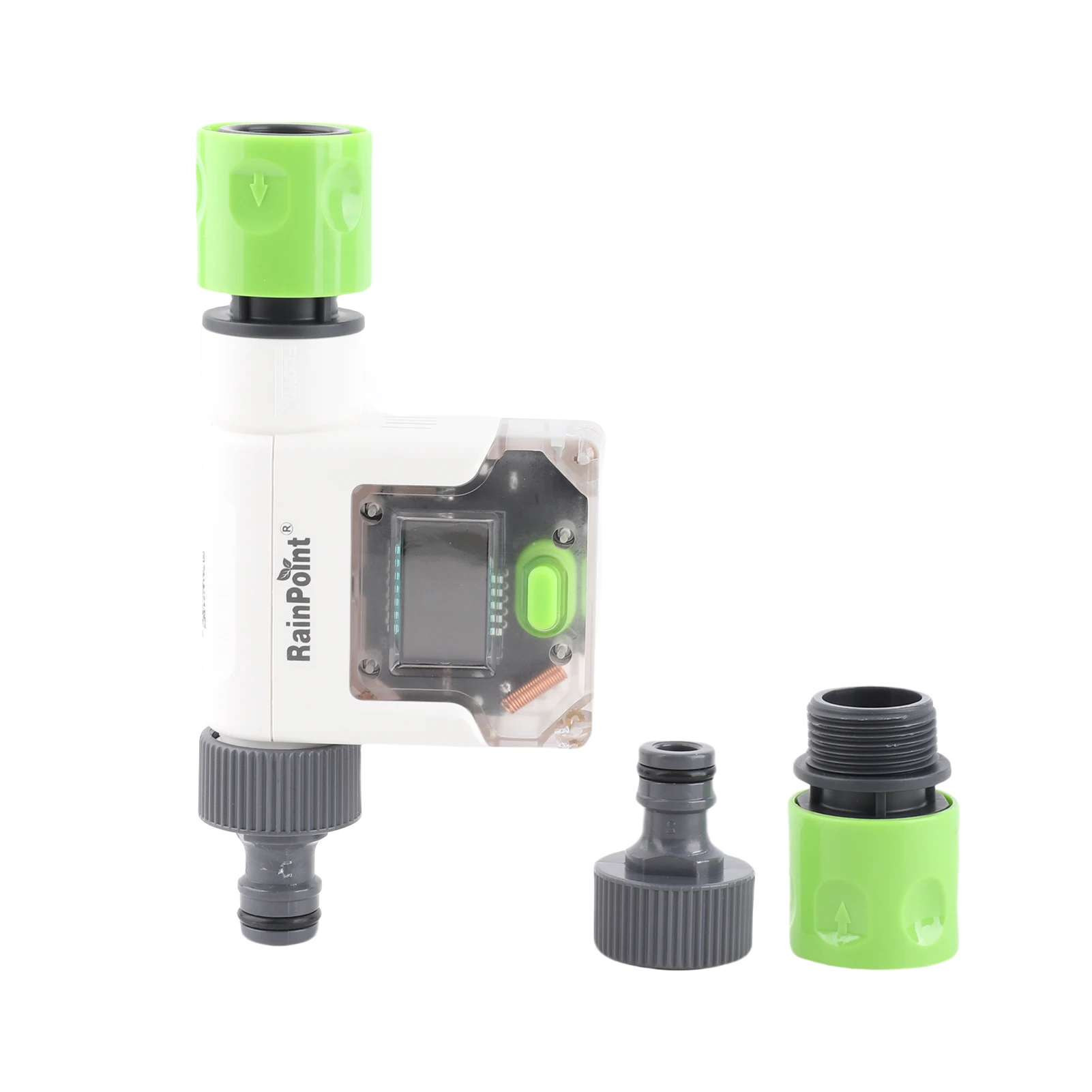 WiFi Water Flow Meter for Garden Hose Smart Water Meter with 4 Flow Modes Real Time Flow Tracking Reading Display Usage Alerts