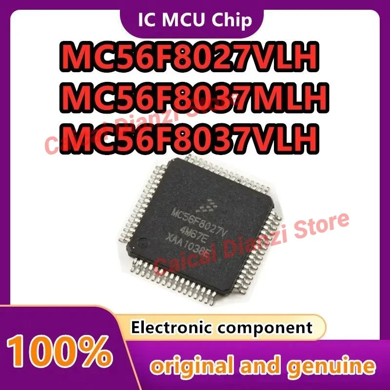 

1pcs/lot MC56F8027VLH MC56F8037MLH MC56F8037VLH MC56F8247VLH MC56F8027 MC56F8037 MC56F8037 MC56F8247 MC56F MC IC MCU Chip TQFP64