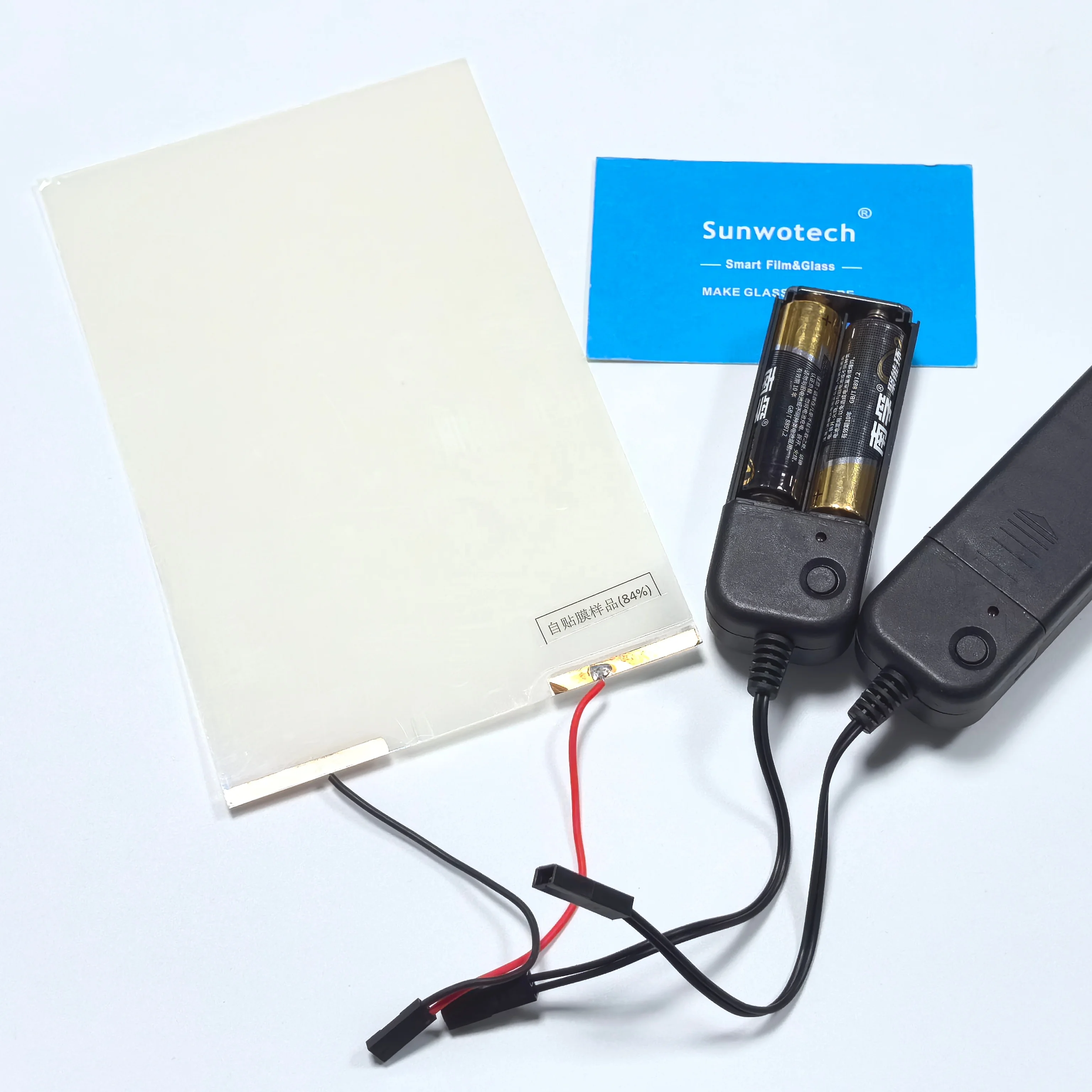 

Низкая цена Electric Privcy переключаемая умная стеклянная оконная пленка Pdlc Smart Film Sample