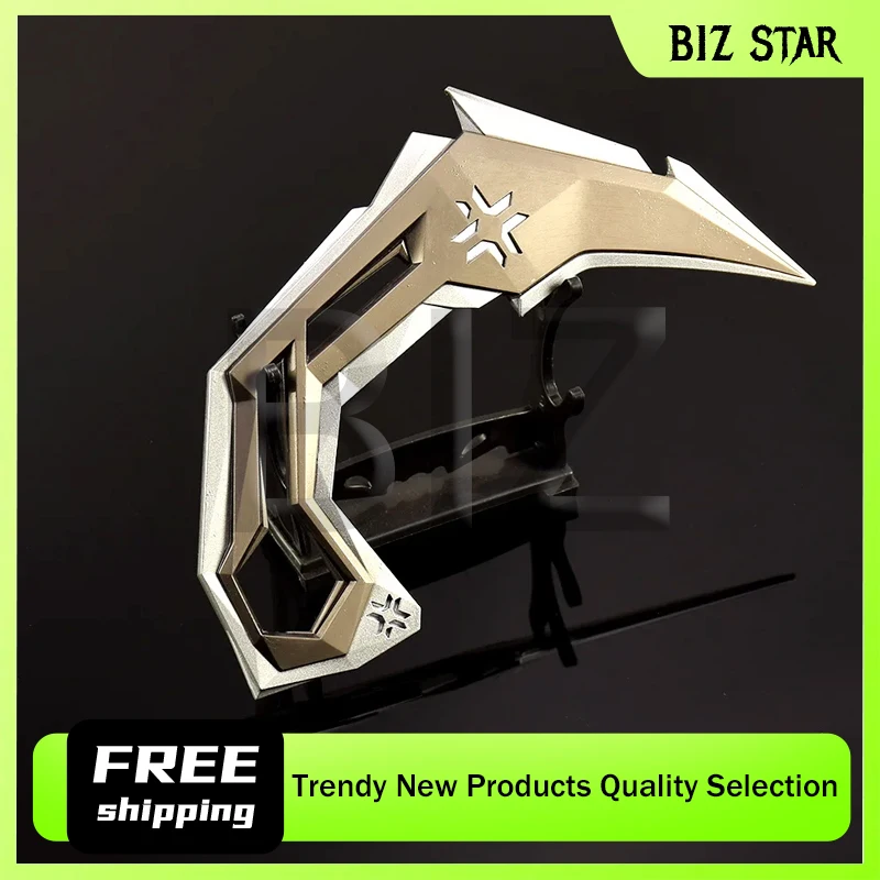 16cm Valorant 무기 VCT 2025 Karambit 칼 게임 주변 발톱 금속 무기 모델 사무라이 칼 무딘 데스크탑 공예 선물 장난감